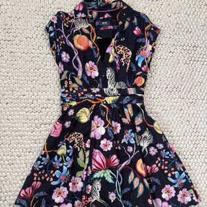 Anthropologie Maeve Floral Mini Dress